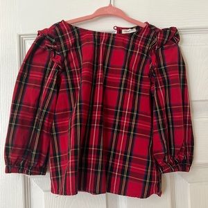 Girls J Crew Crewcuts Plaid Shirt